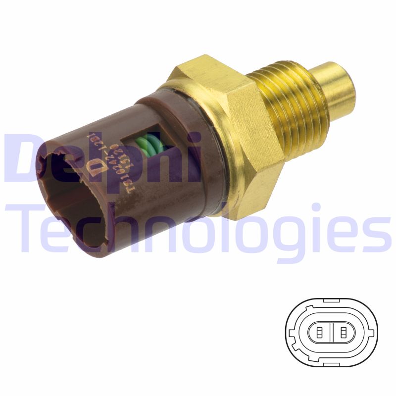 Senzor,temperatura lichid de racire WG2136610 WILMINK GROUP