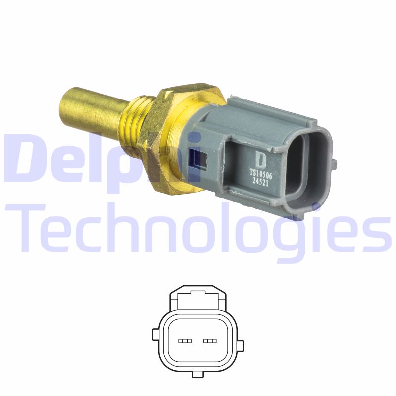 Senzor,temperatura lichid de racire WG2048186 WILMINK GROUP