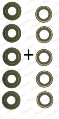 Set garnituri, ax supape WG1177012 WILMINK GROUP
