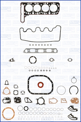 Set garnituri complet, motor WG1163801 WILMINK GROUP