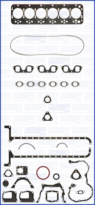 Set garnituri complet, motor WG1164041 WILMINK GROUP