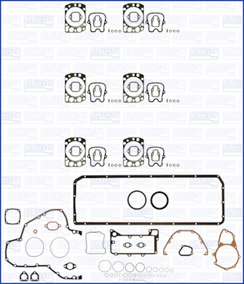 Set garnituri complet, motor WG1165185 WILMINK GROUP
