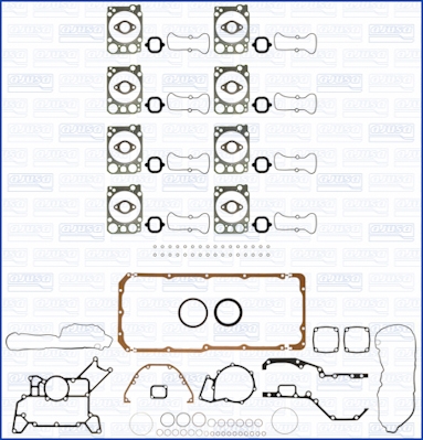 Set garnituri complet, motor WG1165190 WILMINK GROUP