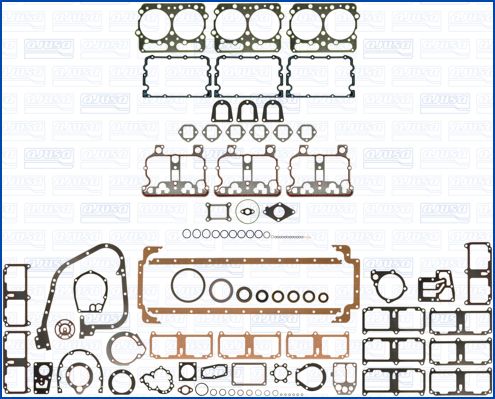 Set garnituri complet, motor WG1165208 WILMINK GROUP
