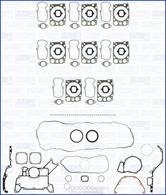 Set garnituri complet, motor WG1452392 WILMINK GROUP