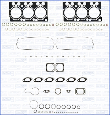 Set garnituri, chiulasa WG1167310 WILMINK GROUP