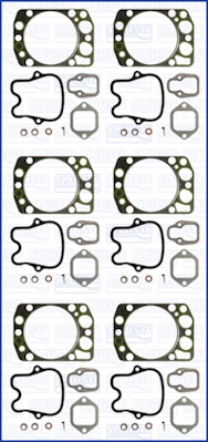 Set garnituri, chiulasa WG1167319 WILMINK GROUP