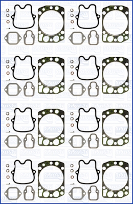 Set garnituri, chiulasa WG1167322 WILMINK GROUP