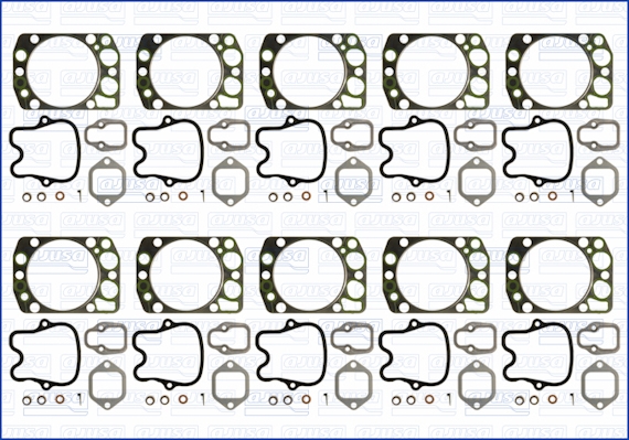 Set garnituri, chiulasa WG1167332 WILMINK GROUP