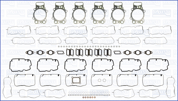 Set garnituri, chiulasa WG1453501 WILMINK GROUP