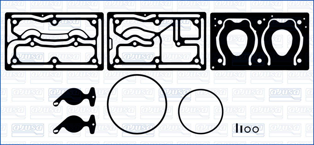 Set de reparație, compresor aer comprimat WG2367594 WILMINK GROUP