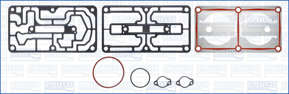 Set de reparație, compresor aer comprimat WG2367590 WILMINK GROUP