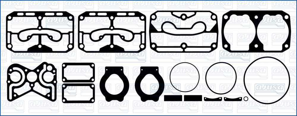 Set de reparație, compresor aer comprimat WG2367516 WILMINK GROUP