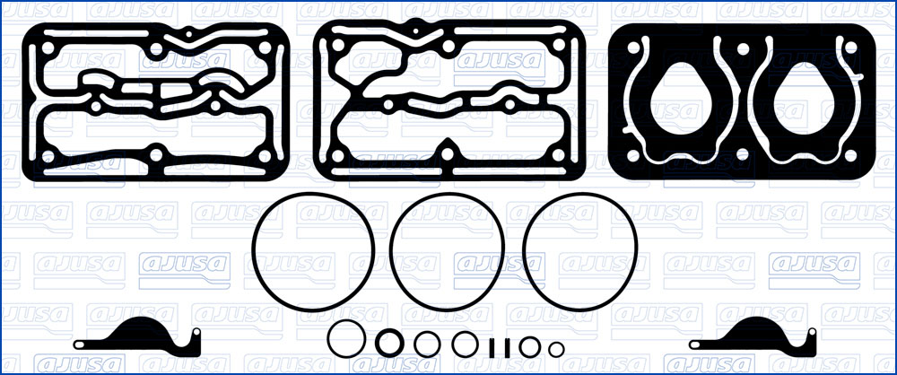 Set de reparație, compresor aer comprimat WG2367575 WILMINK GROUP