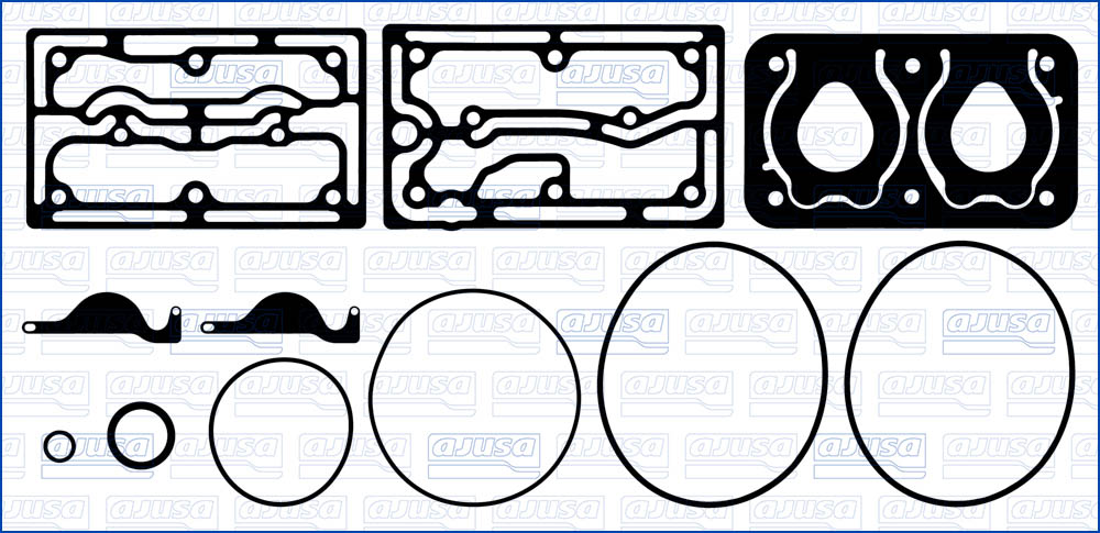 Set de reparație, compresor aer comprimat WG2367550 WILMINK GROUP