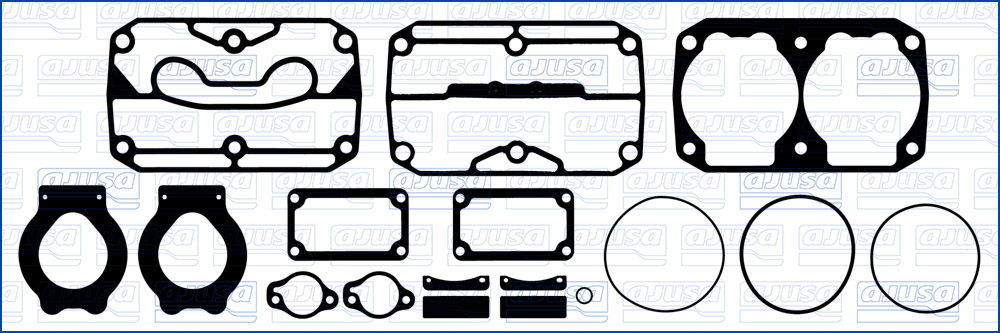 Set de reparație, compresor aer comprimat WG2367515 WILMINK GROUP