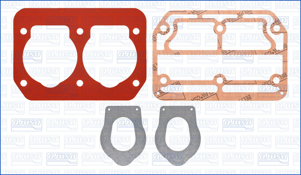 Set de reparație, compresor aer comprimat WG2367604 WILMINK GROUP