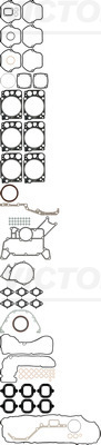 Set garnituri complet, motor WG1238977 WILMINK GROUP