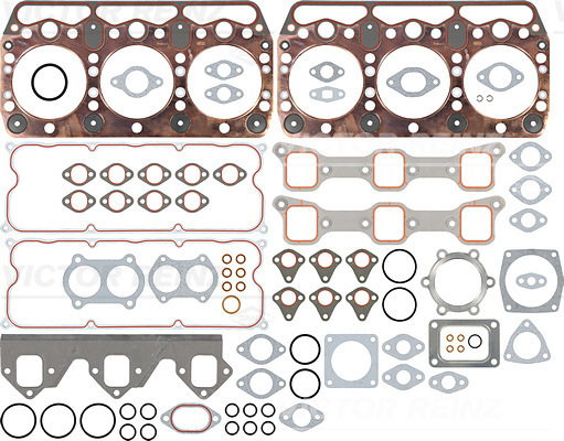 Set garnituri, chiulasa WG1240421 WILMINK GROUP