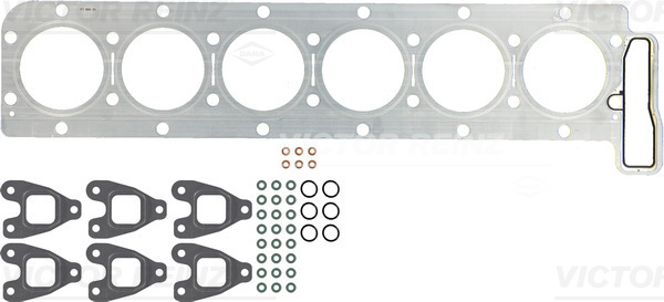 Set garnituri, chiulasa WG1240756 WILMINK GROUP