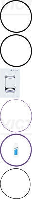 Set garnituri, bucsa cilindru WG1243422 WILMINK GROUP