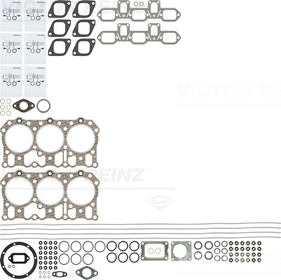Set garnituri, chiulasa WG1240706 WILMINK GROUP