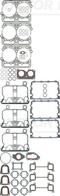Set garnituri, chiulasa WG1240683 WILMINK GROUP