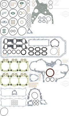 Set garnituri complet, motor WG1238928 WILMINK GROUP