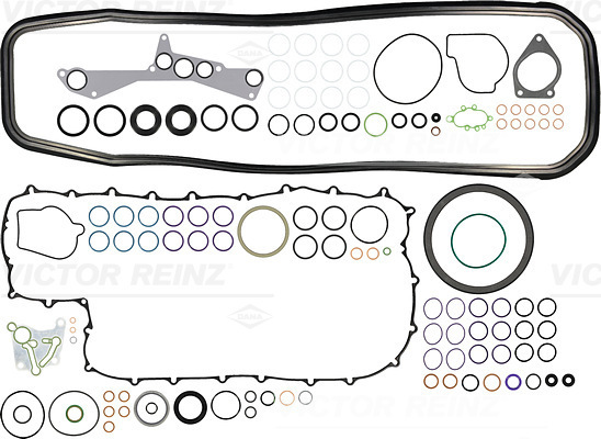 Set garnituri, carter WG1242050 WILMINK GROUP