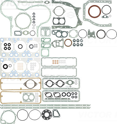 Set garnituri complet, motor WG1238801 WILMINK GROUP