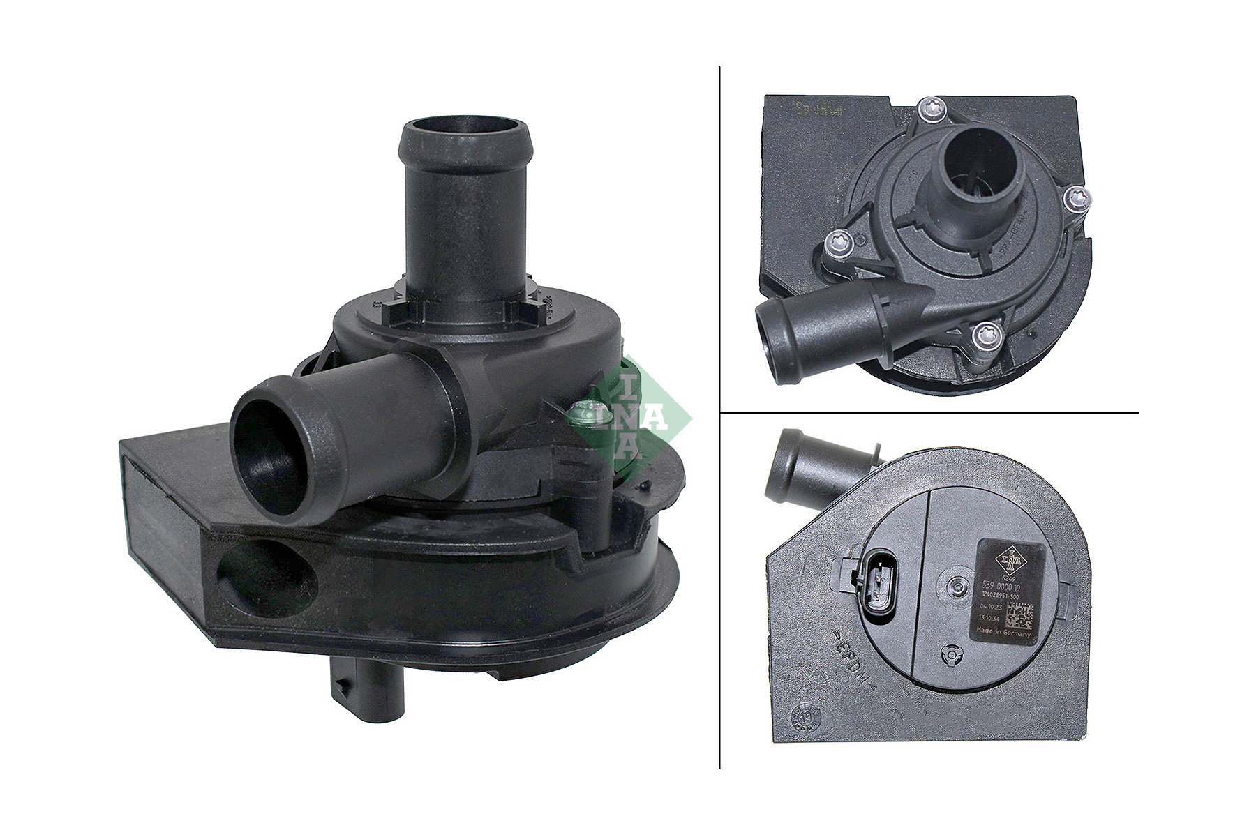 Pompă de apă suplimentară (circuitul apei de răcire) WG2376451 WILMINK GROUP