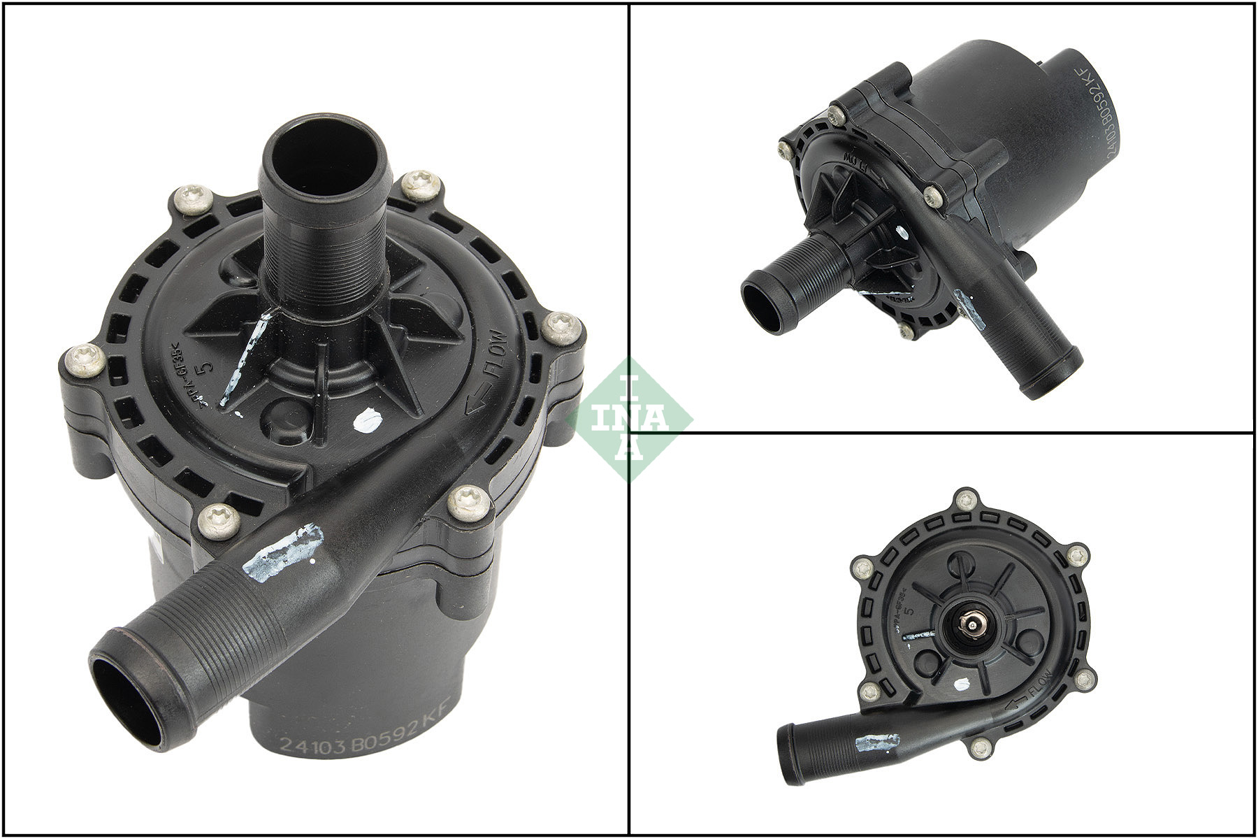 Pompă de apă suplimentară (circuitul apei de răcire) WG2564800 WILMINK GROUP