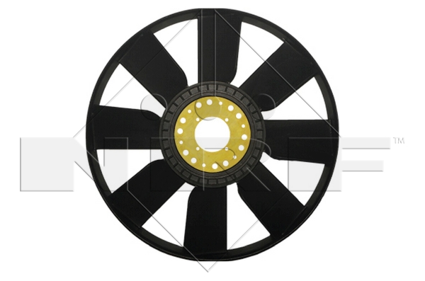 Paleta ventilator, racire motor WG1721053 WILMINK GROUP