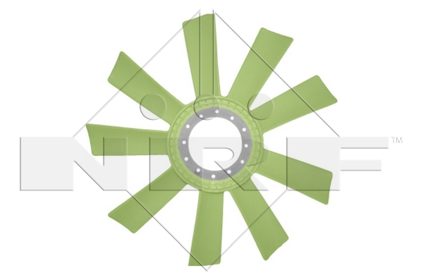 Paleta ventilator, racire motor WG1721073 WILMINK GROUP
