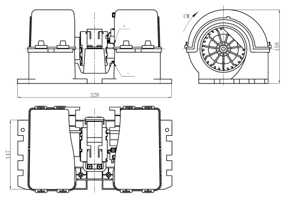 Ventilator, habitaclu WG2167193 WILMINK GROUP