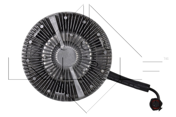 Cupla, ventilator radiator WG1720790 WILMINK GROUP