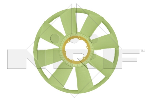 Paleta ventilator, racire motor WG1721066 WILMINK GROUP
