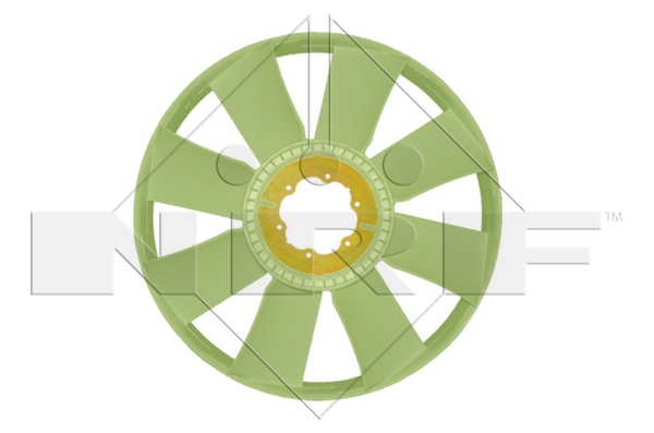 Paleta ventilator, racire motor WG1721051 WILMINK GROUP