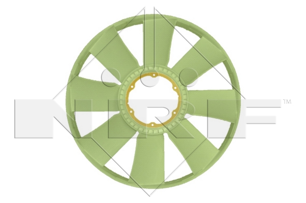Paleta ventilator, racire motor WG1721087 WILMINK GROUP
