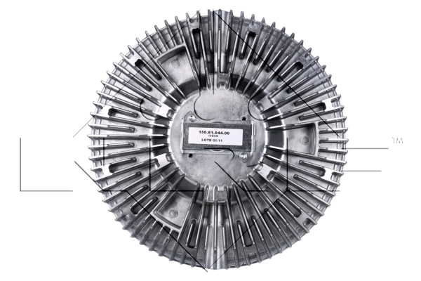 Cupla, ventilator radiator WG1720764 WILMINK GROUP