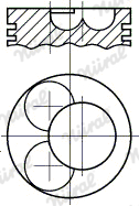 Piston WG1175404 WILMINK GROUP