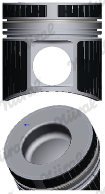 Piston WG1175411 WILMINK GROUP