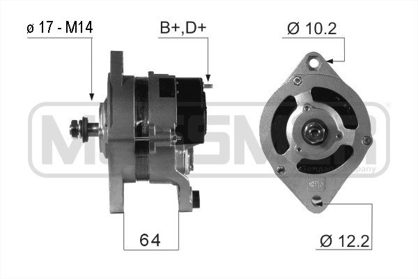 Generator / Alternator WG2012121 WILMINK GROUP