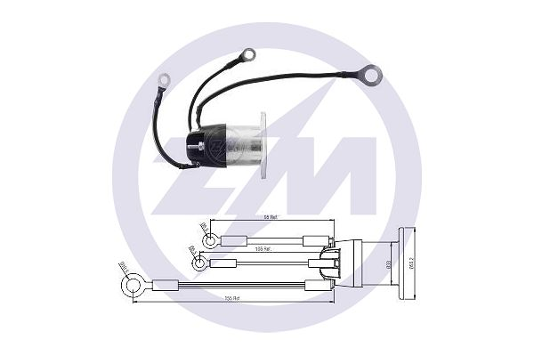 Solenoid, electromotor WG2017738 WILMINK GROUP