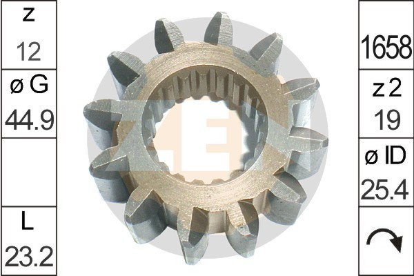 Pinion electromotor WG2018317 WILMINK GROUP