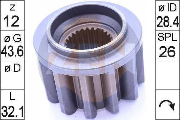 Pinion electromotor WG2018323 WILMINK GROUP