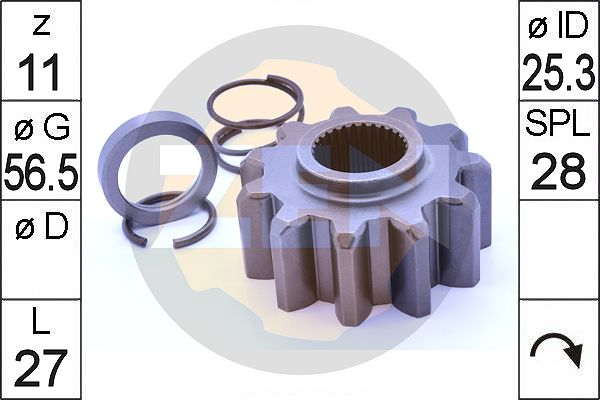 Pinion electromotor WG2018325 WILMINK GROUP