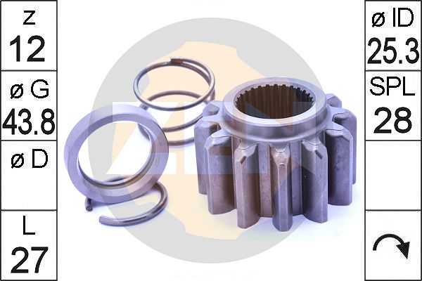 Pinion electromotor WG2018327 WILMINK GROUP