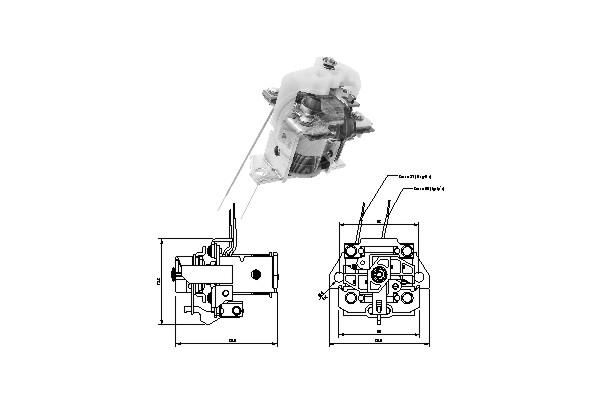 Solenoid, electromotor WG2017913 WILMINK GROUP