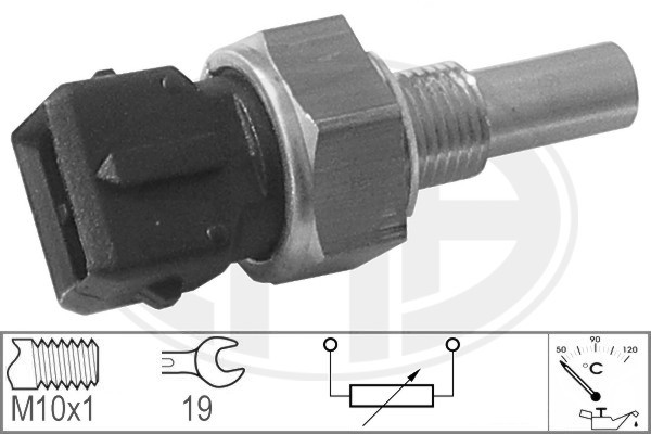 Senzor,temperatura ulei WG1497224 WILMINK GROUP